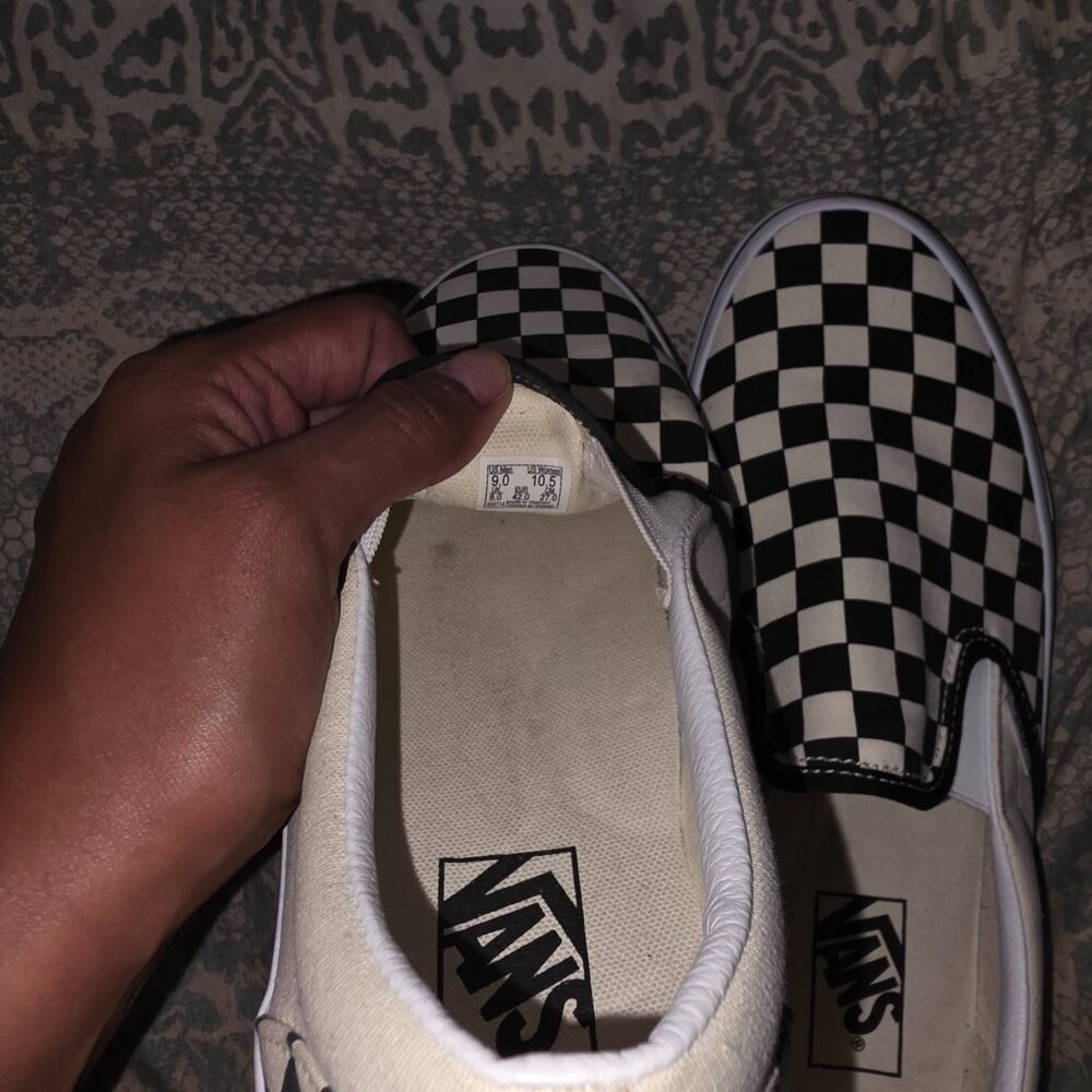 Checkered Vans - image 4